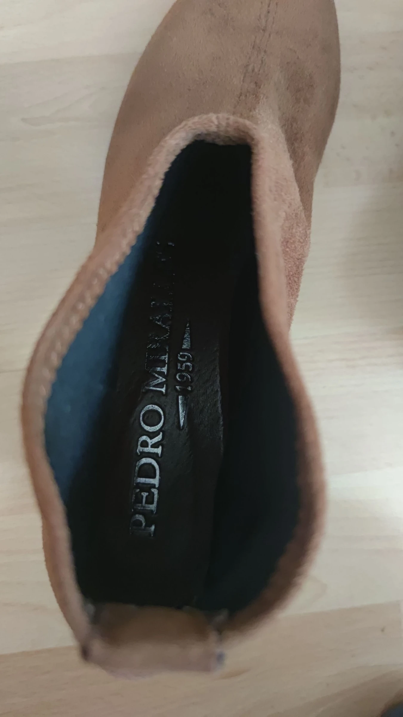 Botines de ante com salto Pedro Miralles Tamanho 38 – photo 15